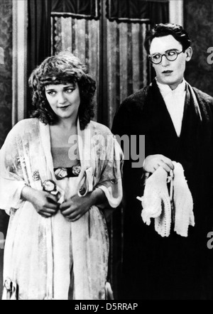 MILDRED DAVIS, HAROLD LLOYD, je n'ai, 1921 Banque D'Images