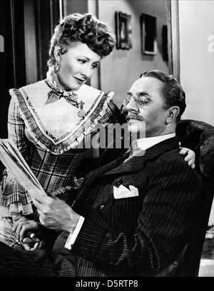 IRENE DUNNE, WILLIAM POWELL, LA VIE AVEC LE PÈRE, 1947 Banque D'Images