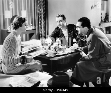 WILLIAM POWELL, Myrna Loy, SAM LEVENE, APRÈS L'HOMME MINCE, 1936 Banque D'Images