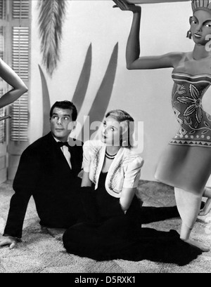 FRED MACMURRAY, MADELEINE CARROLL, maris ou amants, 1939 Banque D'Images