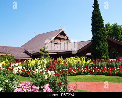 Villa de Doi Tung à Chiang Rai, Thaïlande Banque D'Images