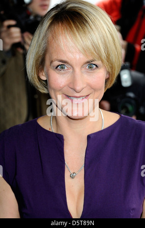 Louise Minchin TRIC Awards La tenue au Grosvenor House - Arrivées. Londres, Angleterre - 13.03.12 Banque D'Images