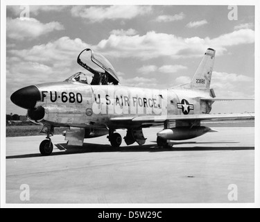 North American F-86D-40-NA 'Sabre' Chien Banque D'Images