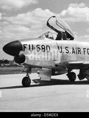 North American F-86D-40-NA 'Sabre' Chien Banque D'Images