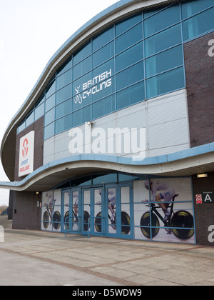 Le Centre National de cyclisme de Manchester, Royaume-Uni. Banque D'Images