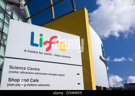 Le Centre de la vie, un centre de classe mondiale - la science à Newcastle upon Tyne Banque D'Images