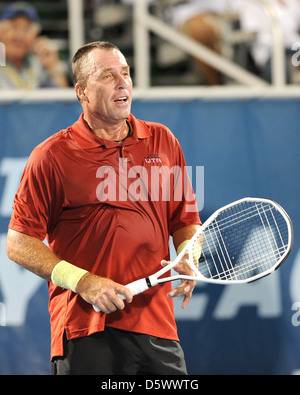 Ivan Lendl fait concurrence au cours de l'Delray Beach International Tennis Championships Delray Beach, Floride - 28.02.12 Banque D'Images