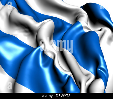 Drapeau de Tallinn Banque D'Images