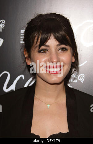 Une fois Katie MELUA. Appuyez sur FIN DE L'OUEST NUIT LONDON ENGLAND UK 09 avril 2013 Banque D'Images