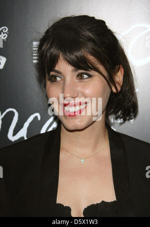 Une fois Katie MELUA. Appuyez sur FIN DE L'OUEST NUIT LONDON ENGLAND UK 09 avril 2013 Banque D'Images