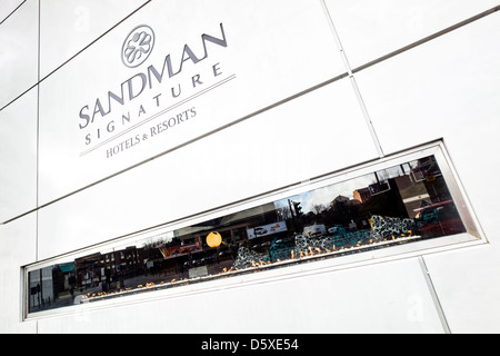 Sandman Signature Hotel Newcastle upon Tyne. Banque D'Images