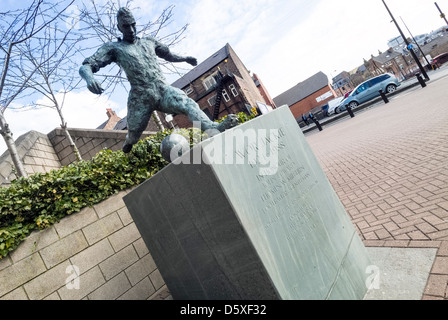 Wor Jackie statue au Gallowgate St James Park, Newcastle upon Tyne. Décédé le 9 octobre 1988 Banque D'Images