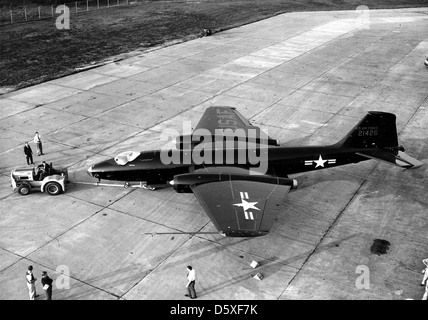 Le Martin RB-57A-ma 'Canberra' était un avion de reconnaissance développé par l'US Air Force. Cette première unité a joué un rôle important dans la surveillance aérienne au début de la guerre froide. Banque D'Images