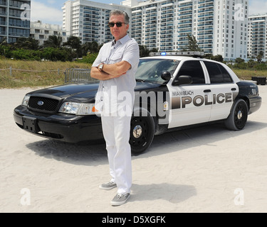 John Walsh AMG Beach Polo cas Miami Beach, Floride - 22.04.11 Banque D'Images