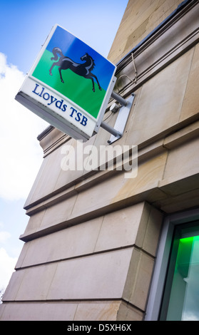 Lloyds TSB Bank Sign Banque D'Images