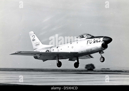 North American F-86D-20-NA 'Sabre' Chien Banque D'Images