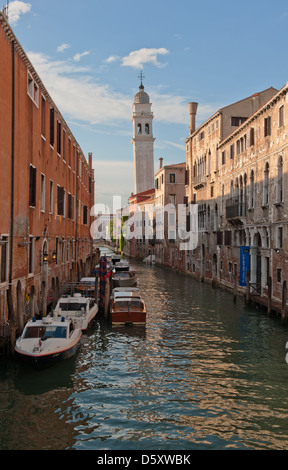 Gondoles à Venise Banque D'Images