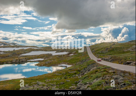 Scenic Route 55, Norvège Banque D'Images