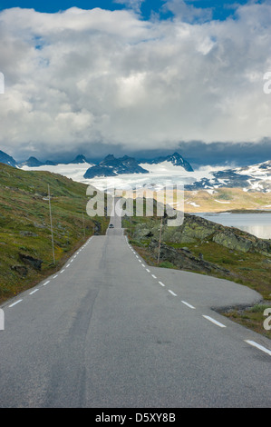 Scenic Route 55, Norvège Banque D'Images