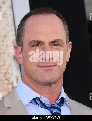 Hollywood, Californie, USA. 9 avril 2013. Christopher Meloni arrive pour la première du film '42' au théâtre chinois. (Crédit Image : Photo : Lisa O'Connor/ZUMAPRESS.com/Alamy Live News) Banque D'Images