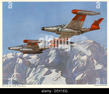 Northrop F-89 des scorpions Banque D'Images