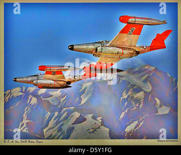 Northrop F-89 des scorpions Banque D'Images