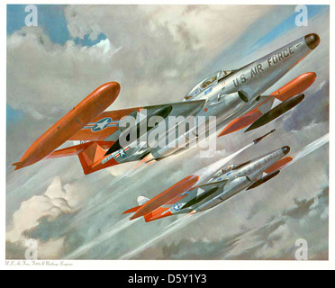 Northrop F-89 des scorpions Banque D'Images