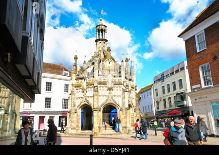 Croix du marché dans le centre-ville de Chichester, West Sussex, UK Banque D'Images