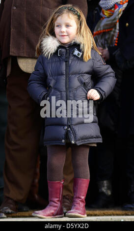 Princesse Isabella royals danois assiste à l'Sportsride klub Bens Hubertus Chasse en Deer Park, Dyrehaven, Silkeborg. Dimanche 4 novembre 2012. Photo : PRE-Albert Nieboer / Pays-Bas OUT Banque D'Images