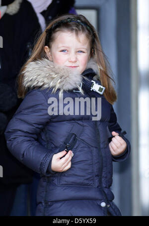 Princesse Isabella royals danois assiste à l'Sportsride klub Bens Hubertus Chasse en Deer Park, Dyrehaven, Silkeborg. Dimanche 4 novembre 2012. Photo : PRE-Albert Nieboer / Pays-Bas OUT Banque D'Images