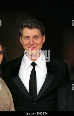 Le président du jury et directeur américain Jeff Nichols arrive à l'ouverture du 7e Festival International du Film de Rome à l'Auditorium Parco della Musica à Rome, Italie, le 09 novembre 2012. Photo : Hubert Boesl Banque D'Images