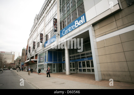 Le Centre Bell à Montréal, Québec. Banque D'Images