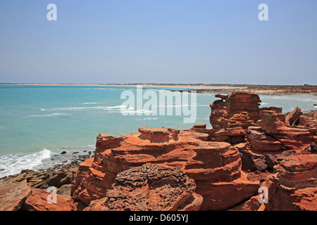 Point Gantheaume Cable Beach Broome Le Kimberley Australie Occidentale Banque D'Images