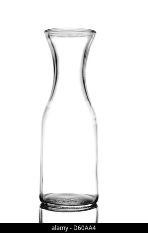 Libre d'un verre à vin avec de la réflexion. Banque D'Images