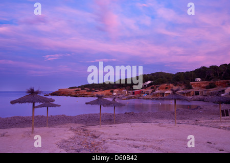 Pou des Lleó cove à Sant Carles de Peralta, Ibiza, Illes Balears, Espagne Banque D'Images