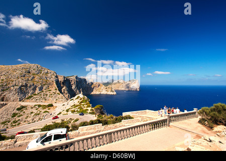 La côte vers le cap Formentor Majorque Espagne Banque D'Images