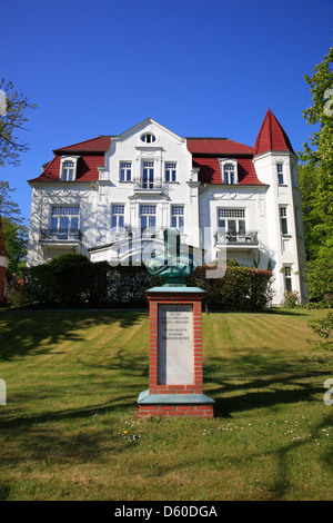 Villa Usedom, Staudt, Usedom Island, Mecklembourg Poméranie occidentale, Allemagne Banque D'Images