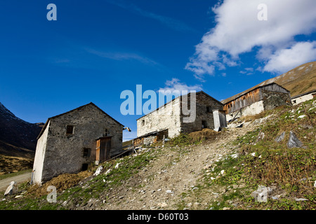 Jagdhausalm, Sankt Jakob, Parc National Hohe Tauern, le Tyrol, en Autriche. L'Jagdhausalm dans le Parc National Hohe Tauern. Banque D'Images