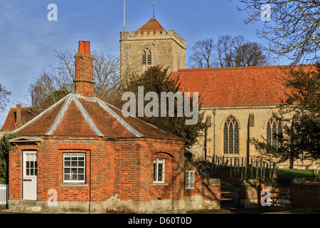 Old Toll House Dorchester on Thames UK Banque D'Images