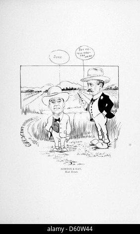 Cette image est tirée du livre 'as We See'em', qui présente une série d'illustrations ou de photos présentant divers sujets, vus du point de vue de l'auteur ou de l'artiste. Il encapsule les thèmes de la perception visuelle et de l'interprétation subjective dans les arts visuels Banque D'Images