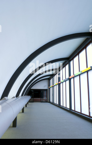 L'intérieur du corridor skyway à Saint Paul au Minnesota Banque D'Images
