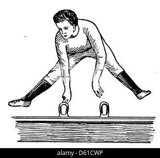 Un manuel d'entraînement physique et l'instruction militaire préparatoire pour les écoles des États-Unis ; une modification système suisse destiné à assurer la défense nationale commune forte d'Amérique (1916) Banque D'Images