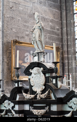 Sint Niklaas Kerk, la Saint-Nicolas, église à Gent Gand Belgique Banque D'Images