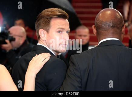 Acteur Ewan McGregor arrive à la première de 'Amour' au cours de la 65e Festival de Cannes au Palais des Festivals de Cannes, France, le 20 mai 2012. Photo : Hubert Boesl Banque D'Images