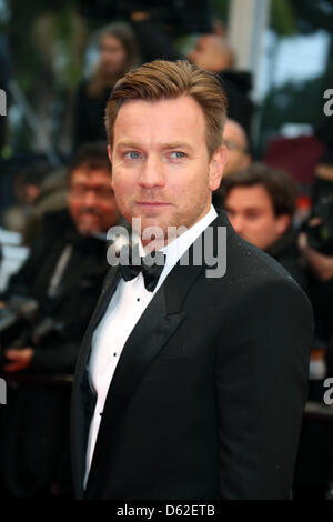 Acteur Ewan McGregor arrive à la première de 'Amour' au cours de la 65e Festival de Cannes au Palais des Festivals de Cannes, France, le 20 mai 2012. Photo : Hubert Boesl Banque D'Images