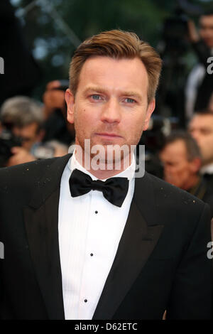 Acteur Ewan McGregor arrive à la première de 'Amour' au cours de la 65e Festival de Cannes au Palais des Festivals de Cannes, France, le 20 mai 2012. Photo : Hubert Boesl Banque D'Images