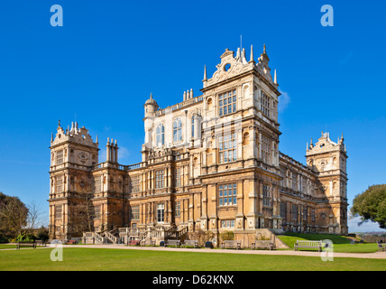 Wollaton Hall Museum à Wollaton Park, Nottingham, Notinghamshire, Angleterre, Royaume-Uni, GB, Europe Banque D'Images