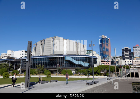 Le Harbourfront Wellington, Nouvelle-Zélande Banque D'Images