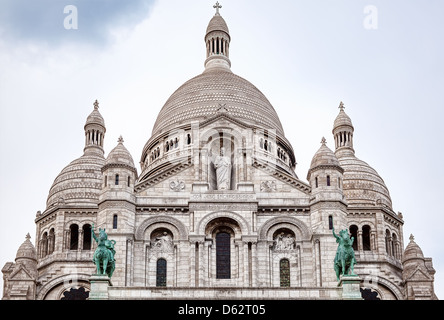 Basilique du Sacré Cœur à Paris Banque D'Images