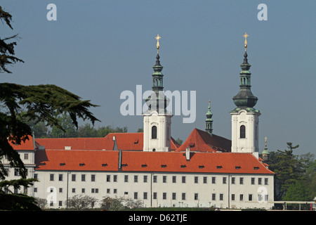 Le monastère de Strahov, Prague Mala Strana Banque D'Images